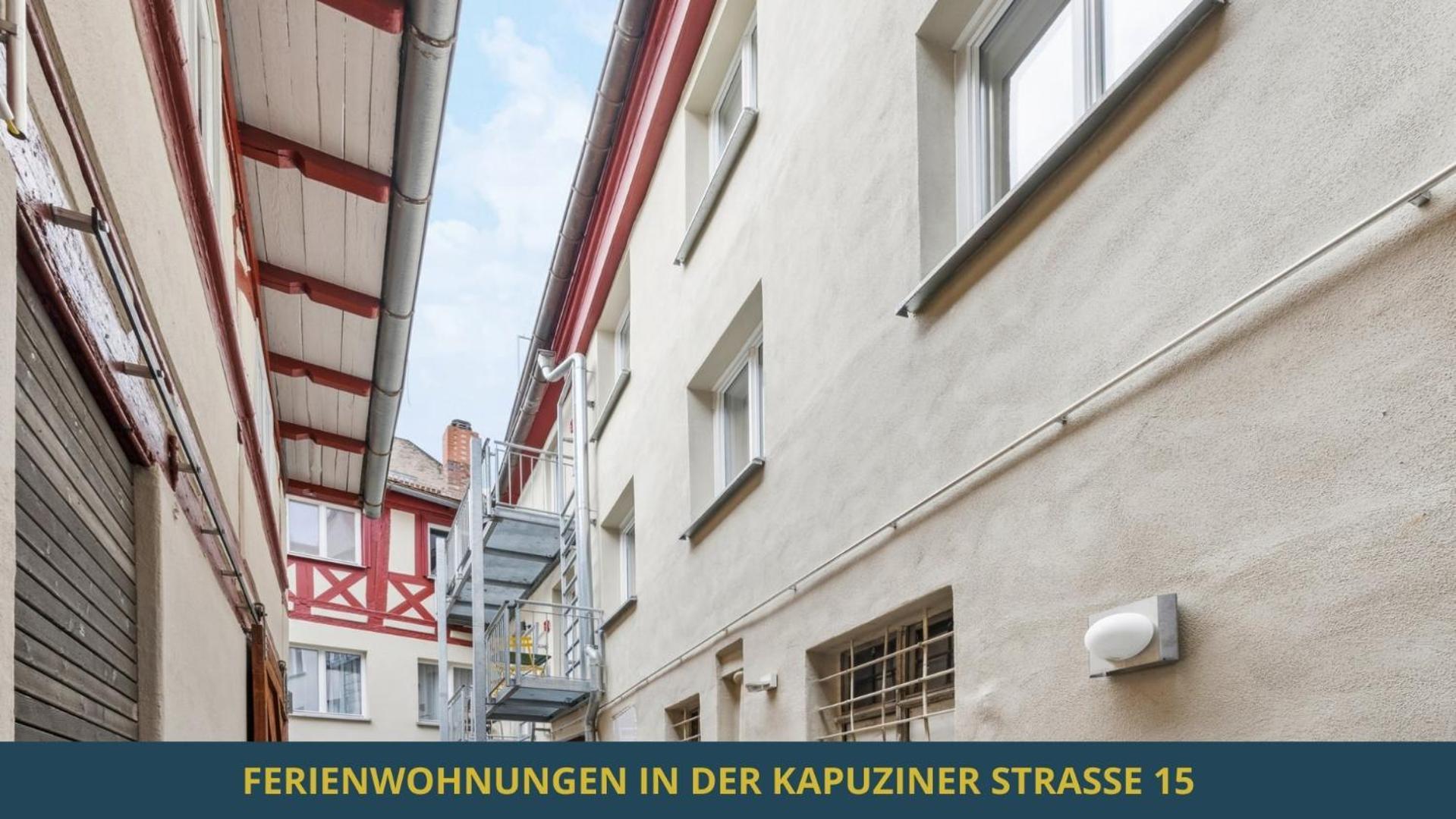 Neu Kapapart15 - 6 Schoene Fewos Mit Einbaukueche, Bad Und Balkon In Der Altstadt Auf Bambergs Insel Luaran gambar