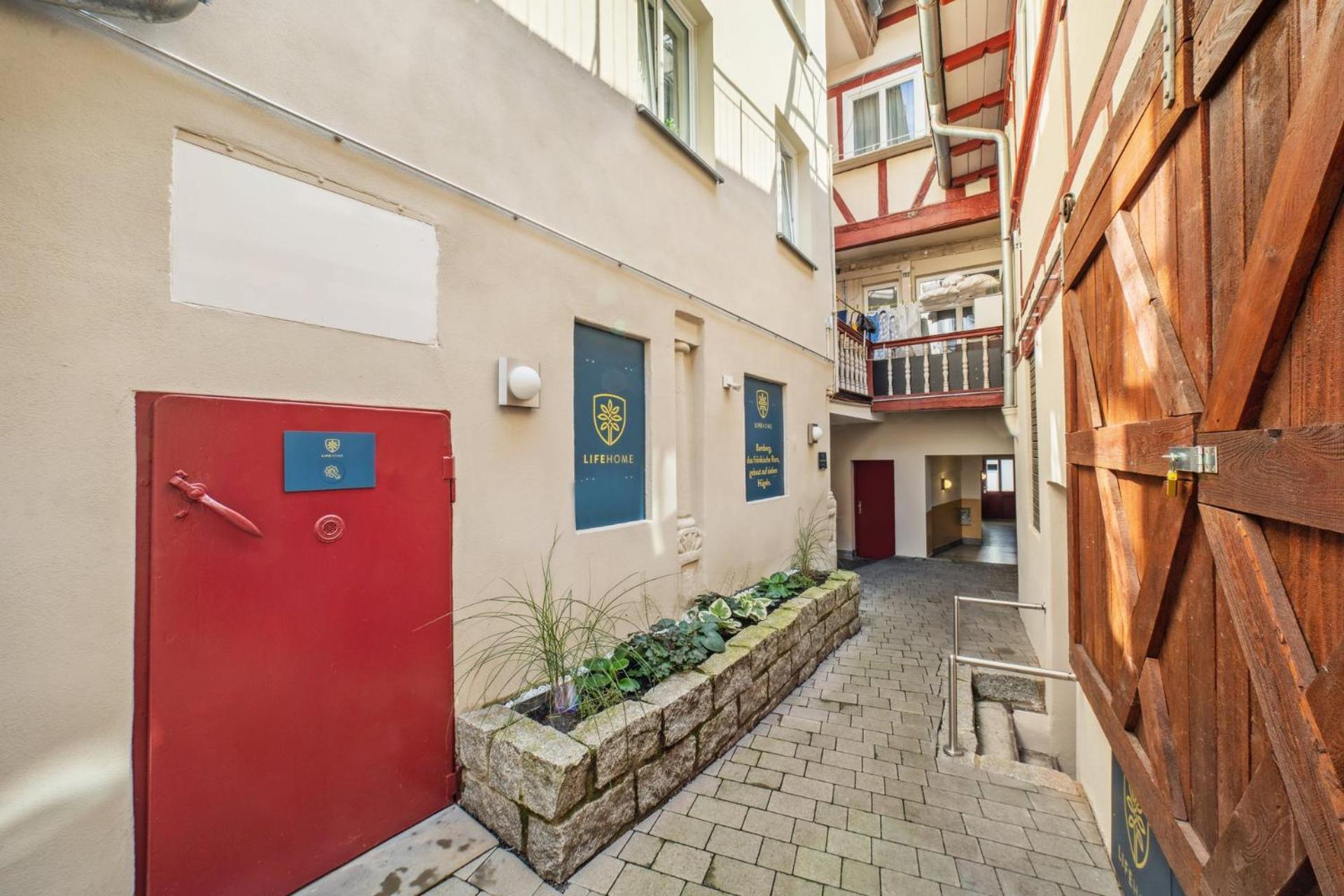 Neu Kapapart15 - 6 Schoene Fewos Mit Einbaukueche, Bad Und Balkon In Der Altstadt Auf Bambergs Insel Luaran gambar